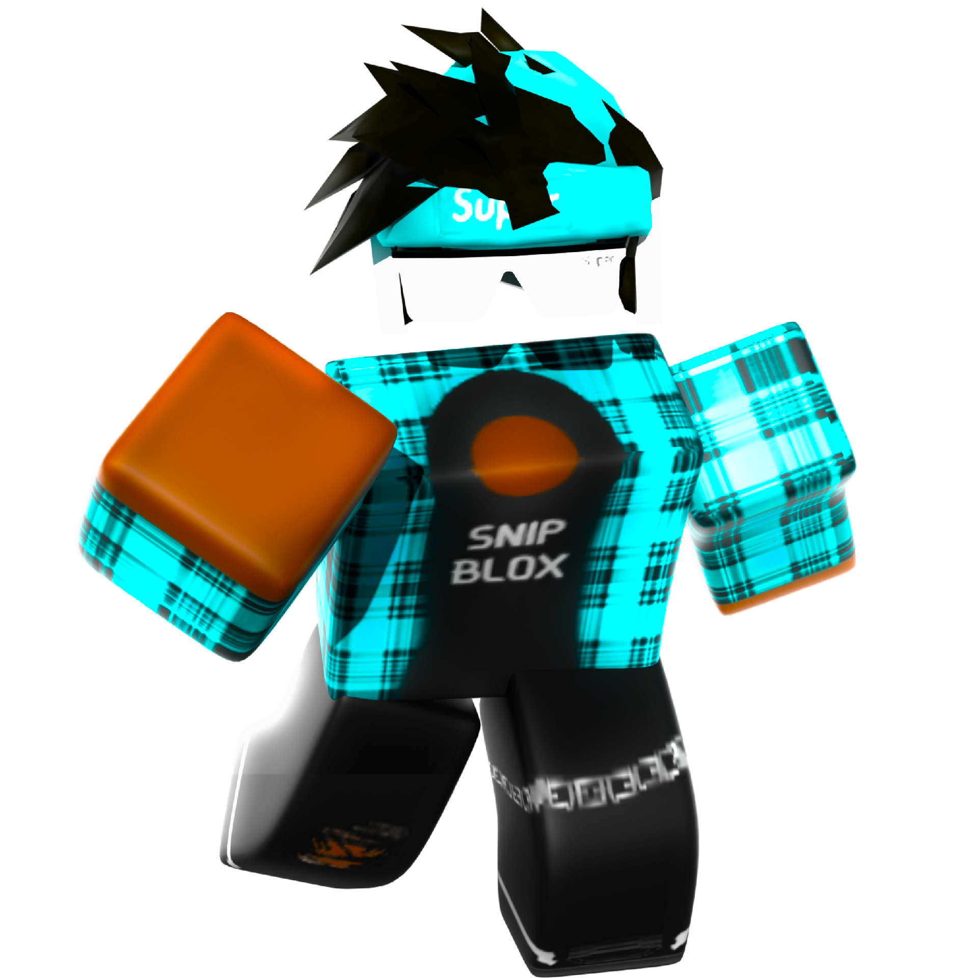 SnipBlox avatar render mid-jump